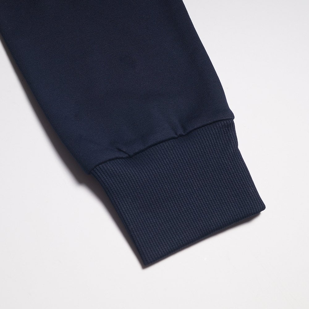 Hooded Zip Sweater - Navy/Blue