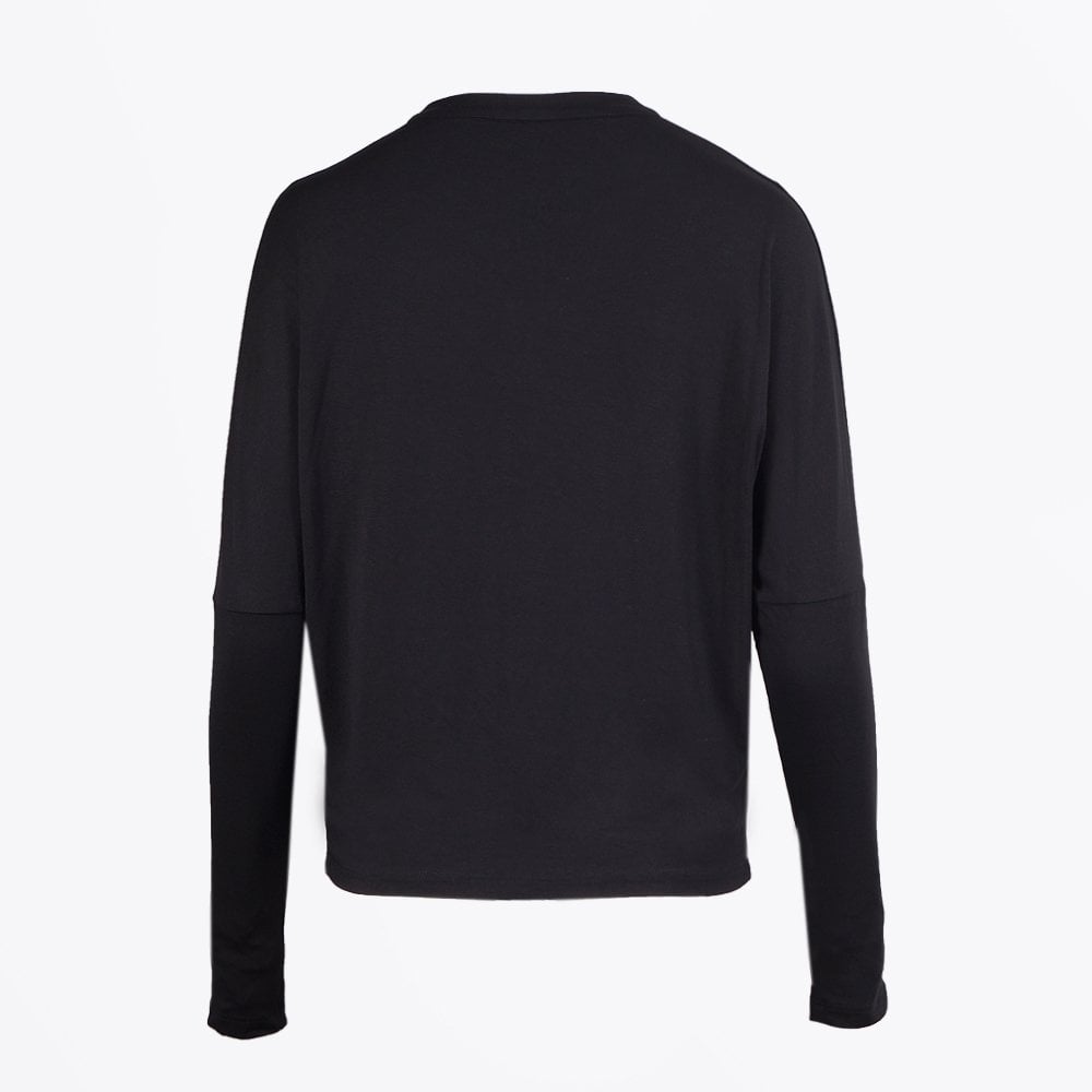 V-Neck Jersey Shirt - Black