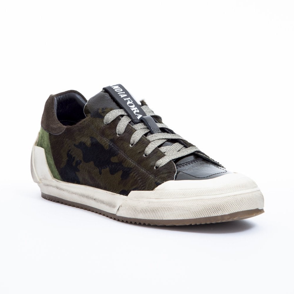 - Walu - Camo Sneaker - Khaki