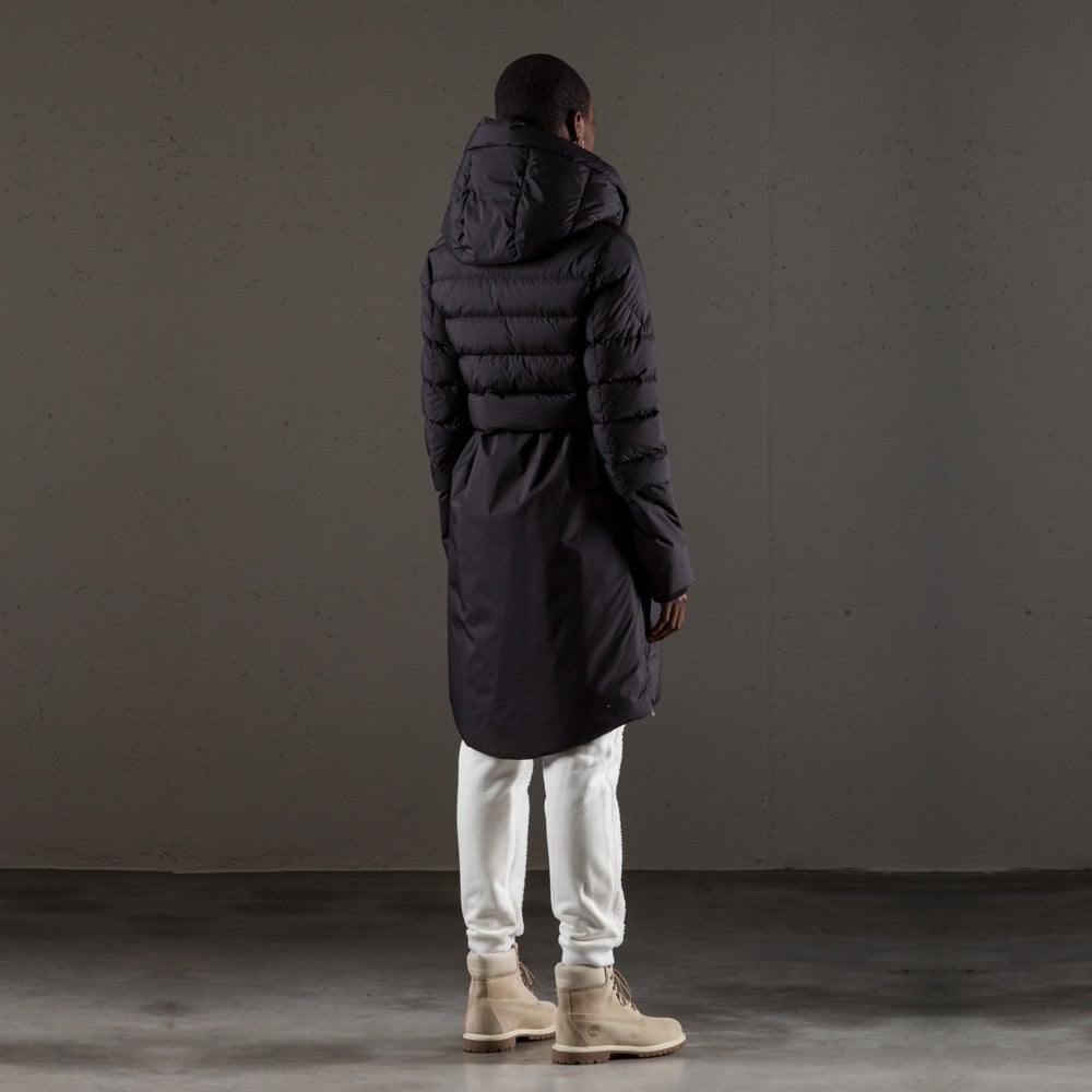 - Sherill - Long Puffa Coat - Black