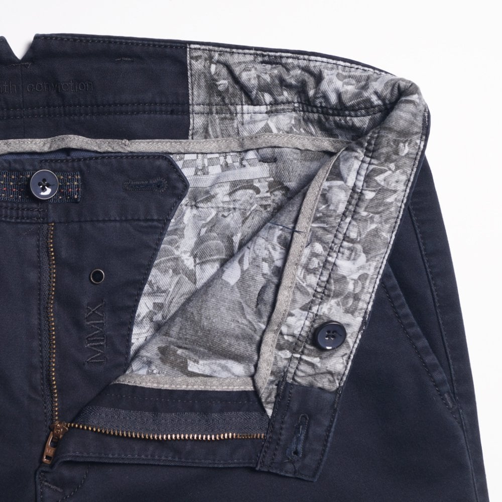 - Apus - Slim Super Stretch Chino - Navy