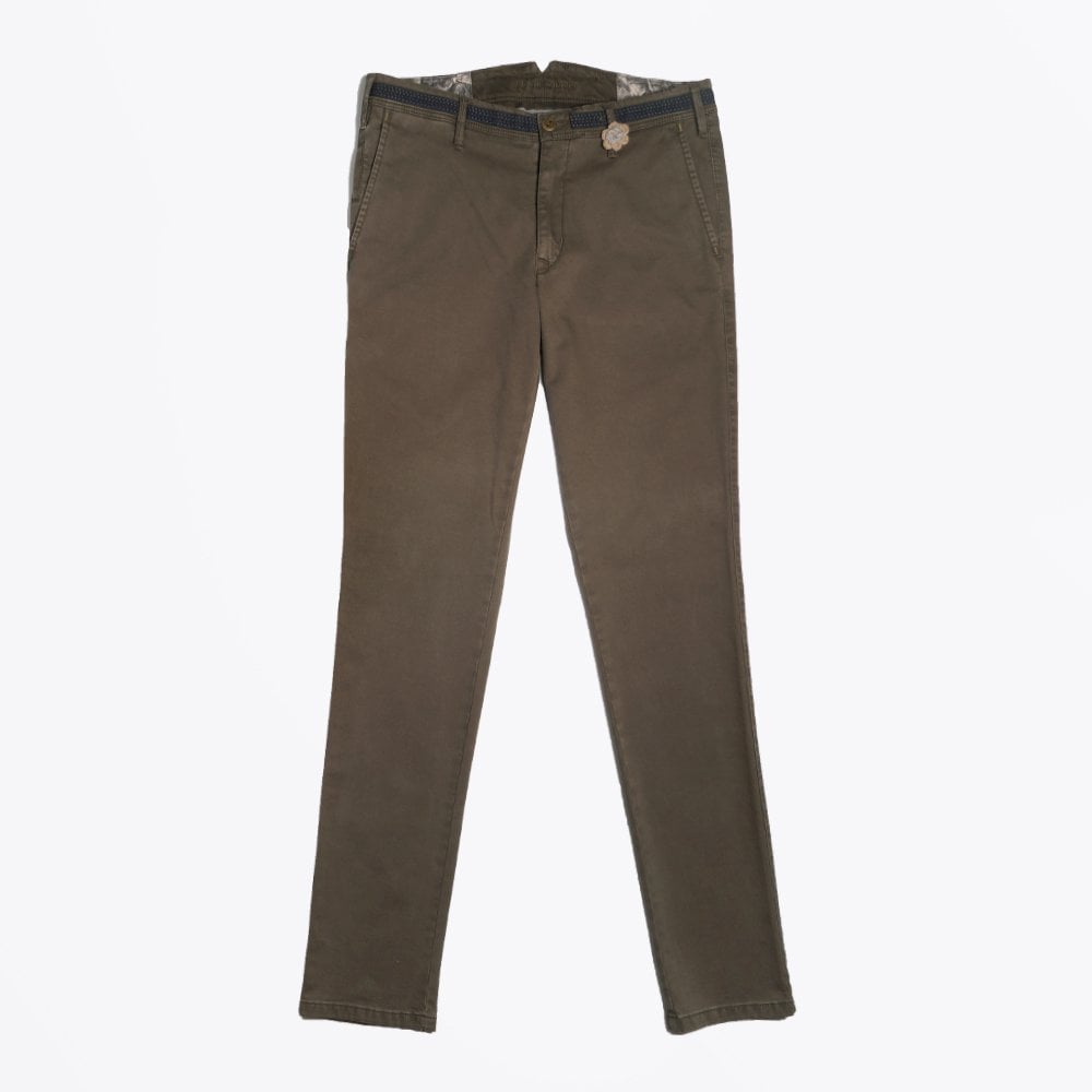 - Apus - Slim Super Stretch Chino - Green