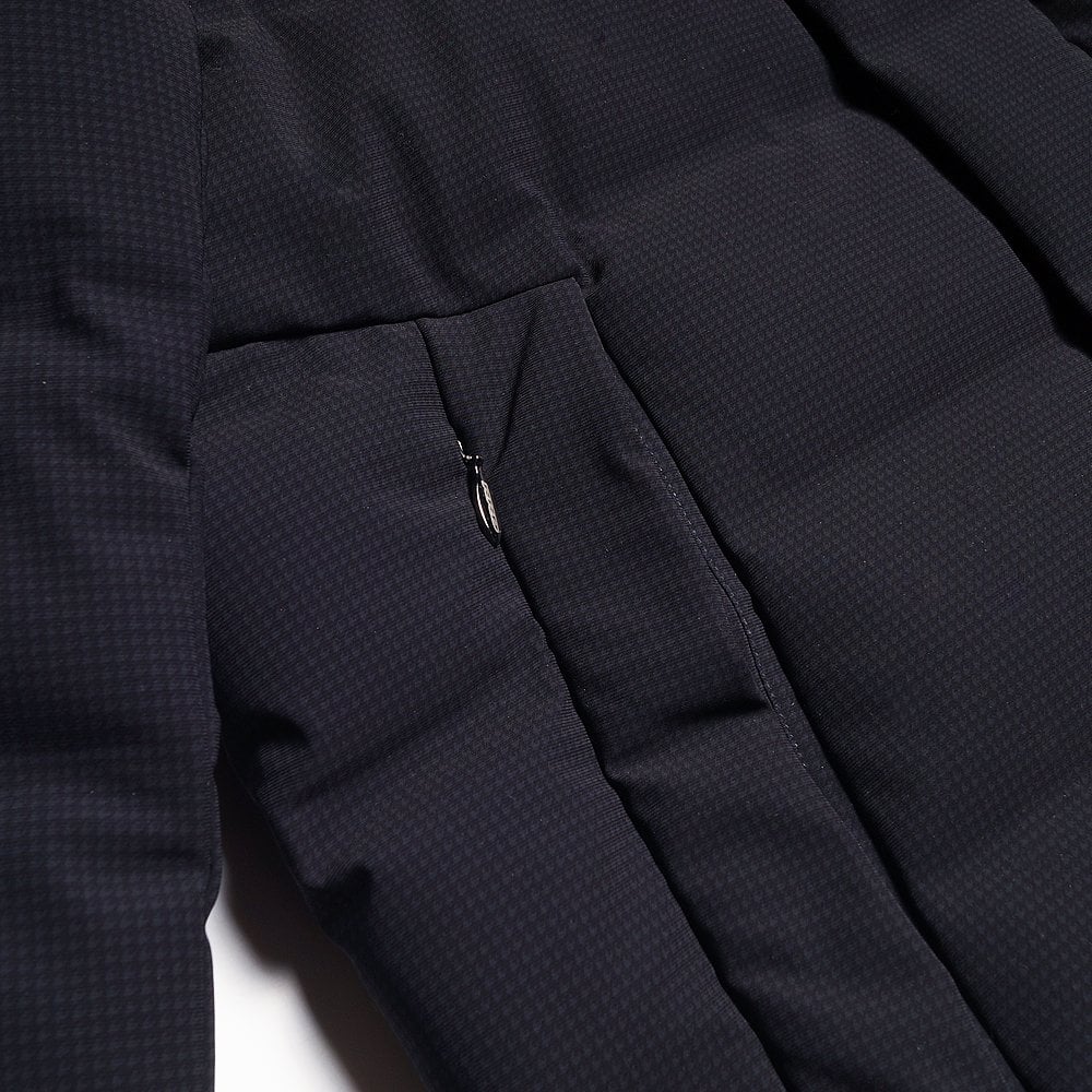 - Padded Down Eskimo Coat - Blue/Black