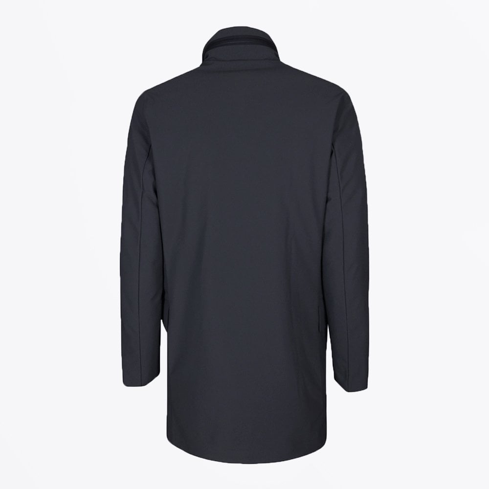 - Winter Light Raincoat - Blue/Black