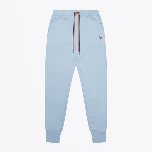 - Women's Zebra Logo Cotton Sweatpants - Pale Blue