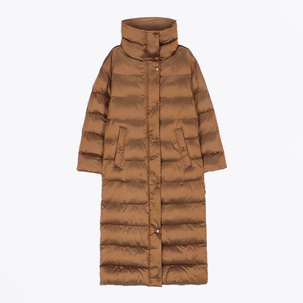 OOF Wear - - Quilted Long Padded Coat - Caramel – MR & MRS STITCH.COM