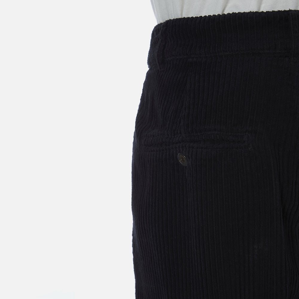 - Cotton Corduroy Chinos - Black