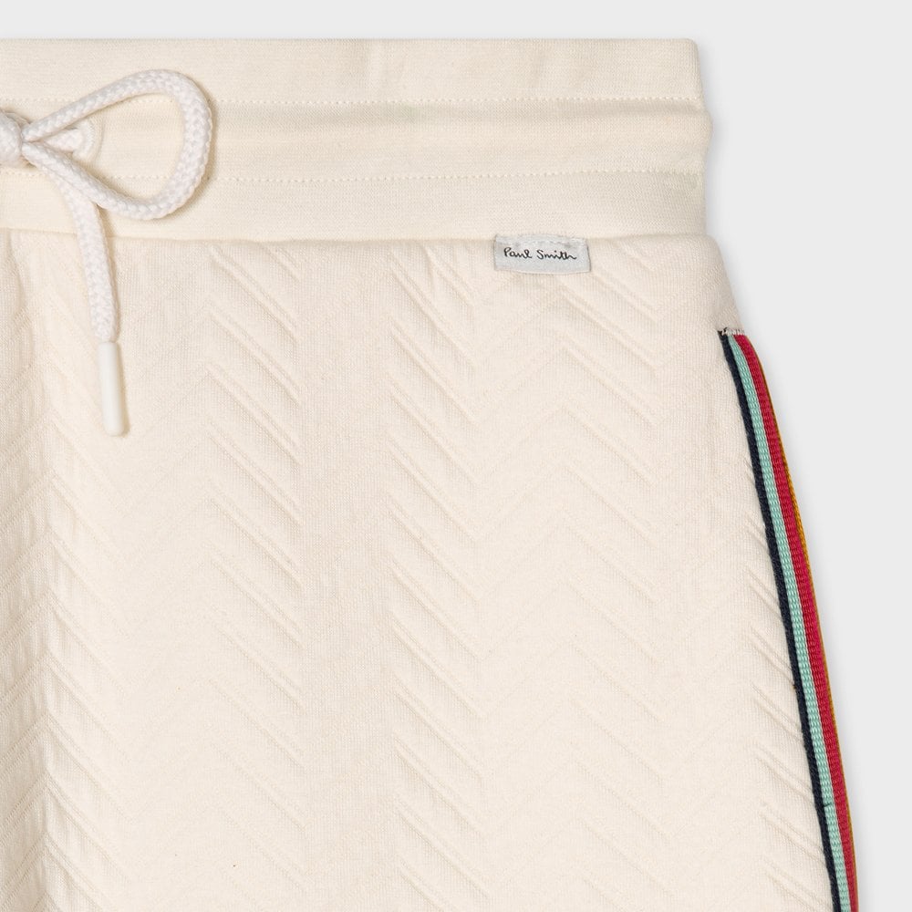 - Women's Stripe Cotton Sweatpants - Off-White