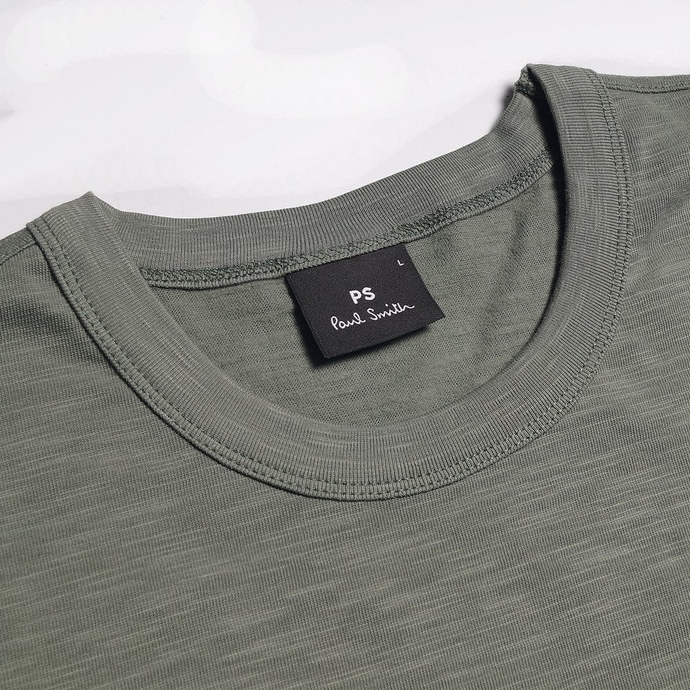 - 'Stripe Zebra' Logo T-Shirt - Light Green