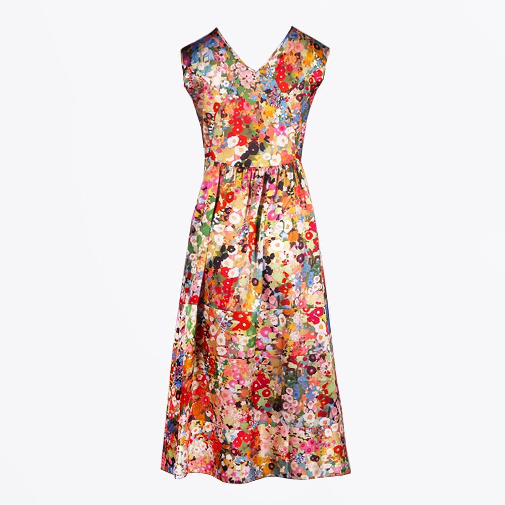- Sentiment - Floral Midi Dress - Multi