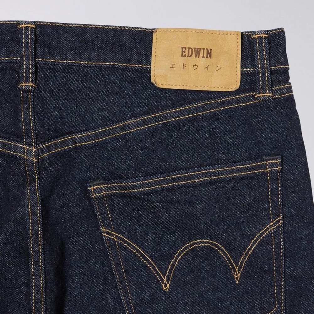 Kaihara Loose Tapered Jeans - Blue Rinsed