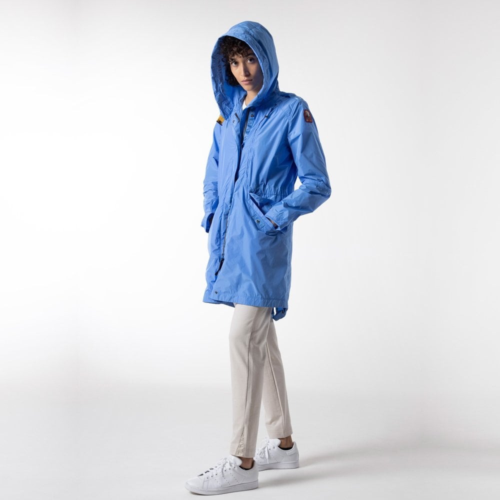 - Tank - Spring Hooded Parka - Blue