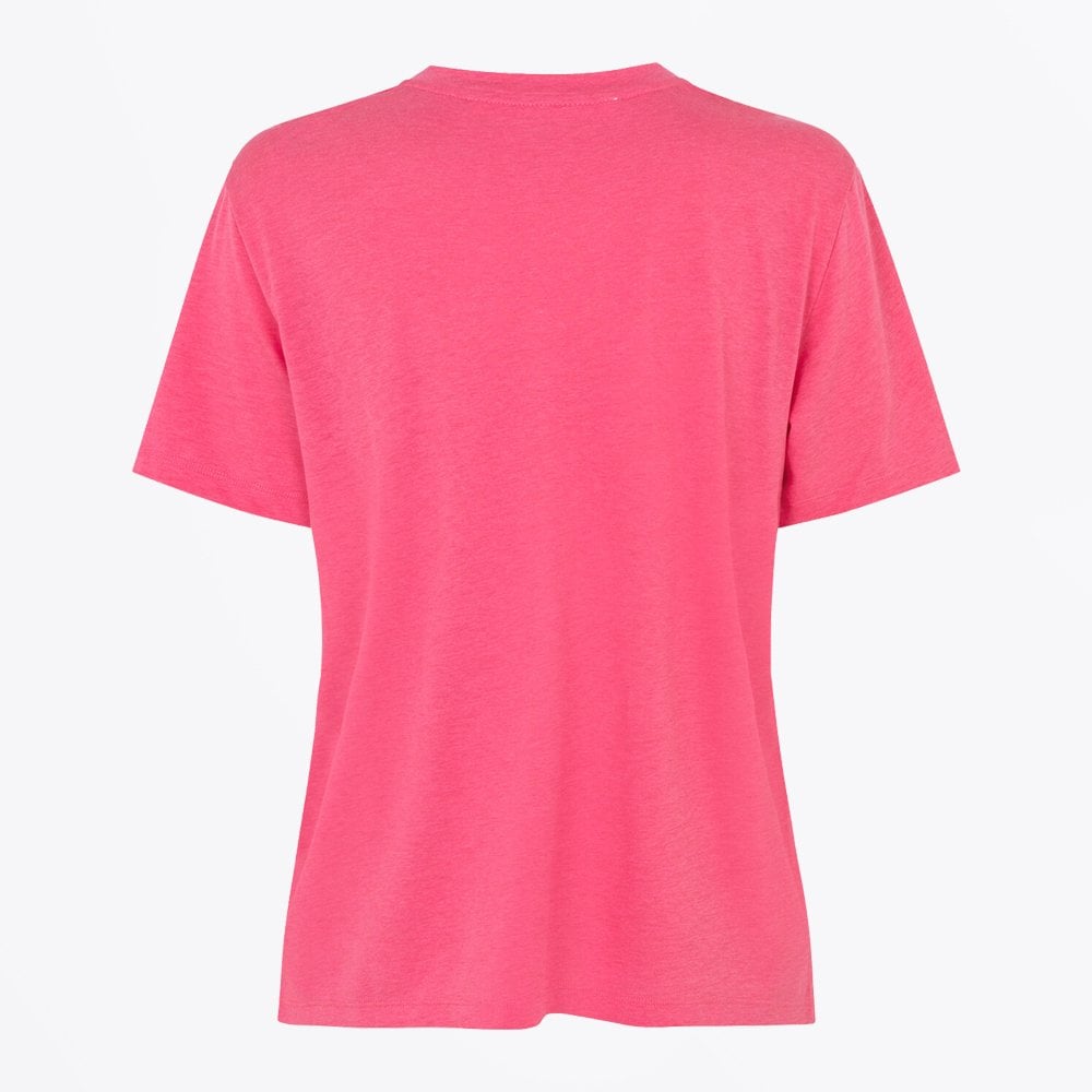 - Crew-Neck Tee - Pink