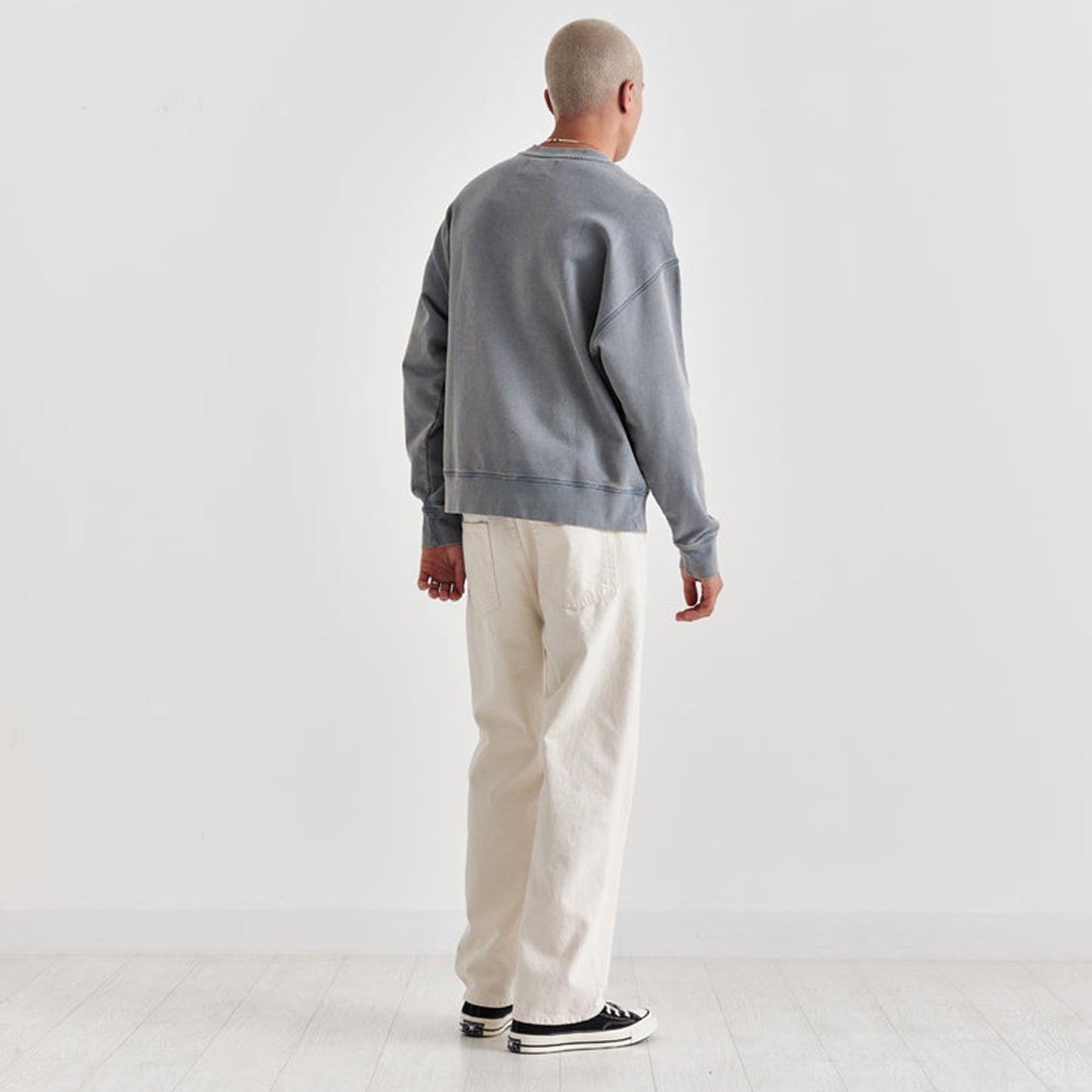 Zen - Oversized Sweatshirt - Light Blue