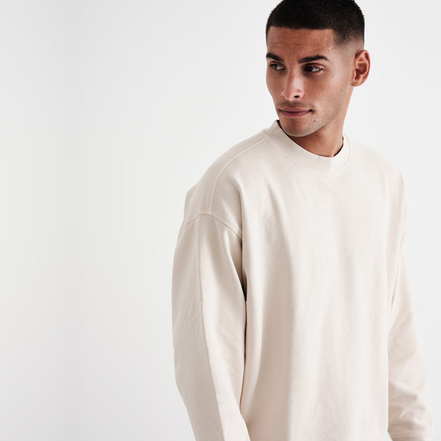 Zen - Oversized Sweatshirt - Ecru