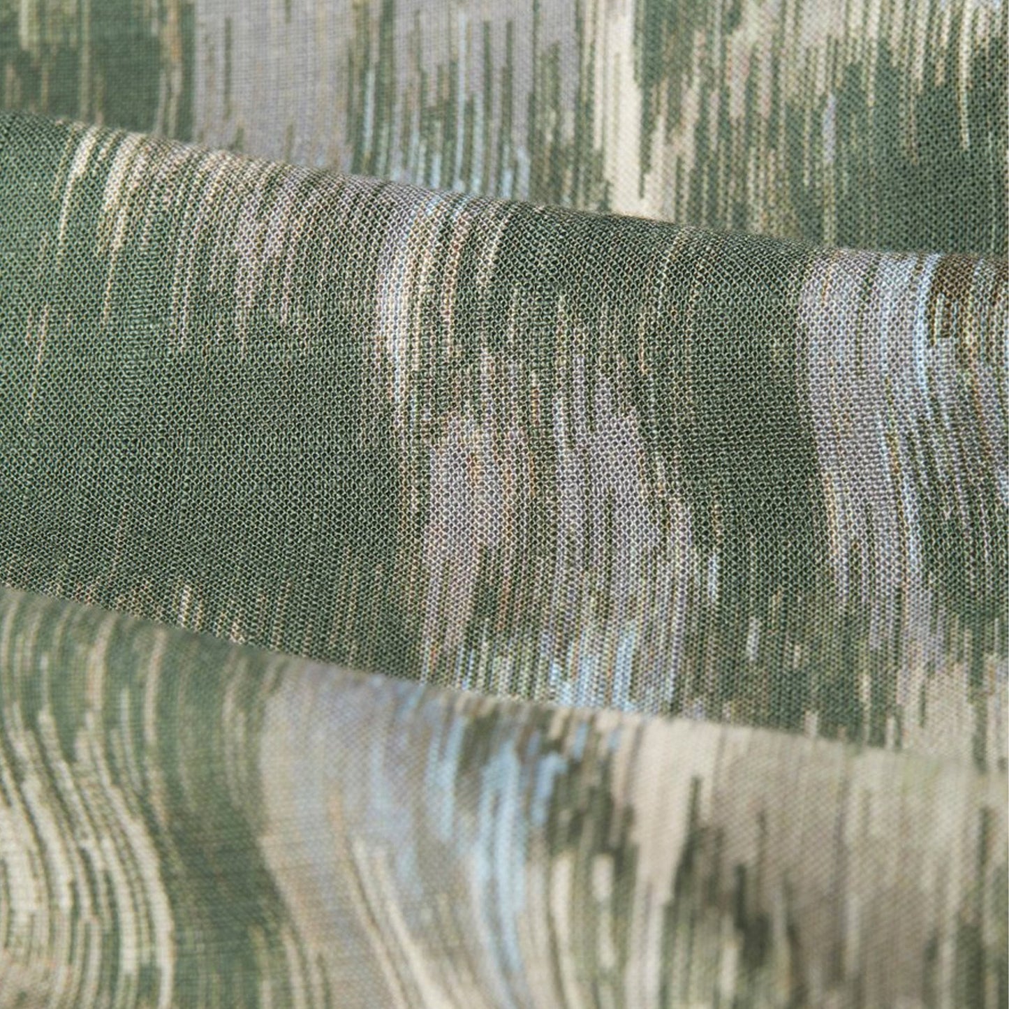 - Didcot - Watercolour Floral Shirt - Khaki