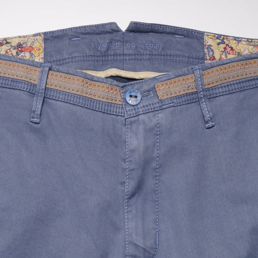 - Apus - Slim Stretch Trouser - Light Blue