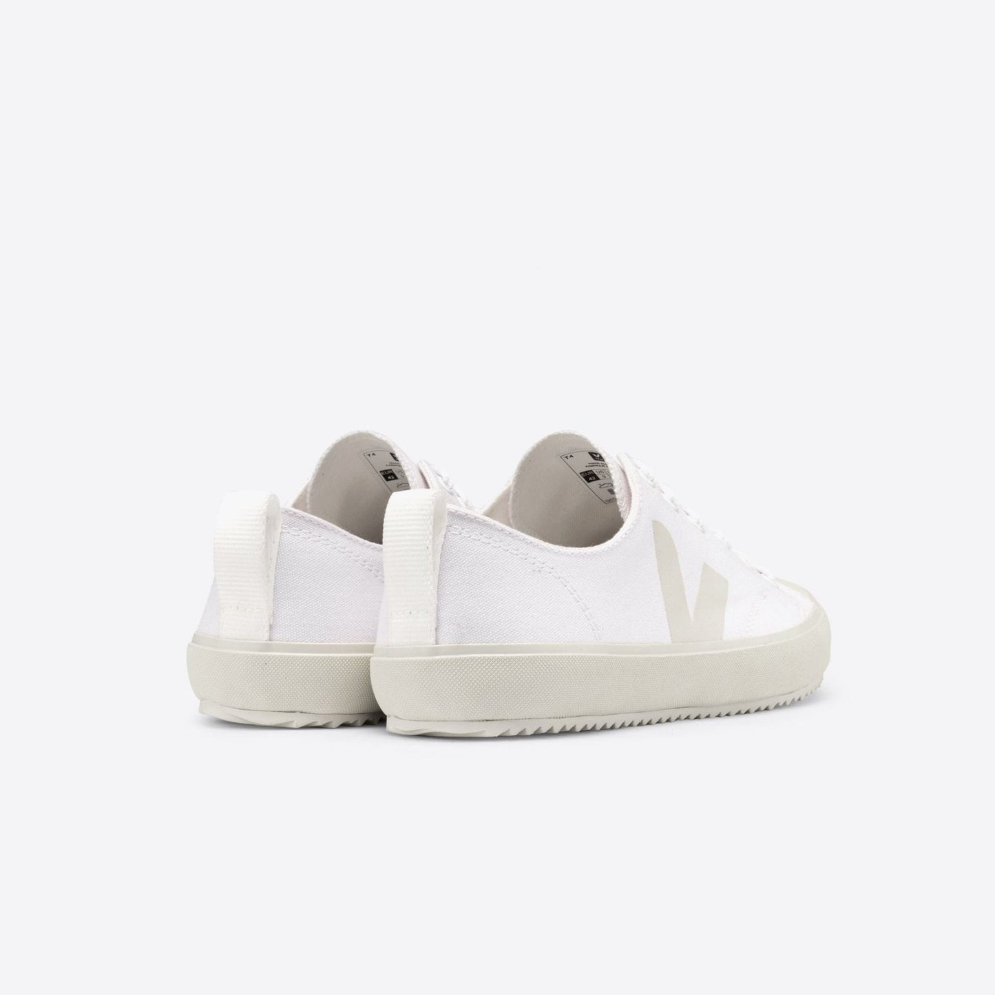 - Nova Canvas Mesh Sneakers - White Pierre