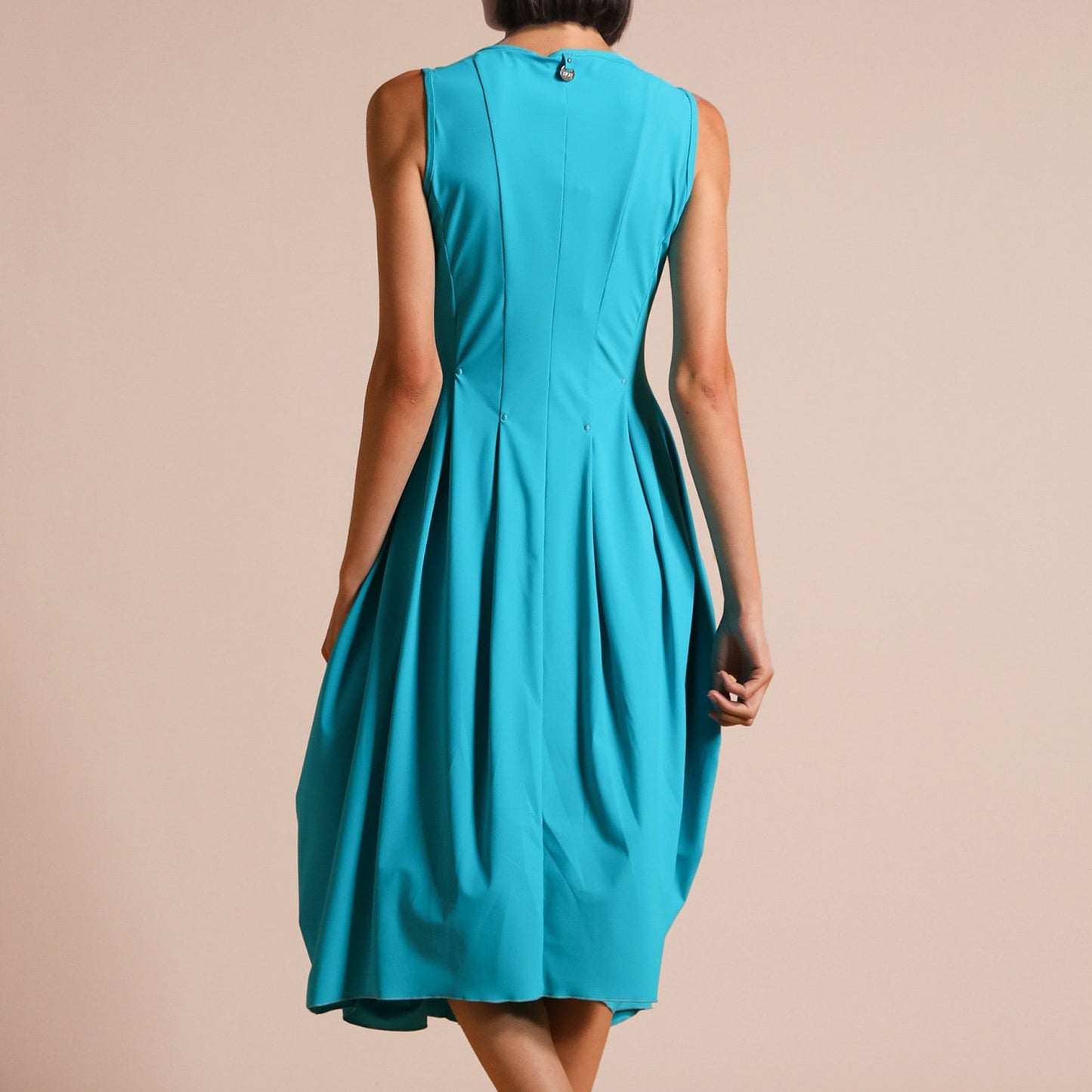 At-Length - Balloon Dress - Sky Blue