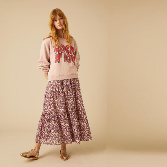 - Sortie Neon Sweatshirt - Petal