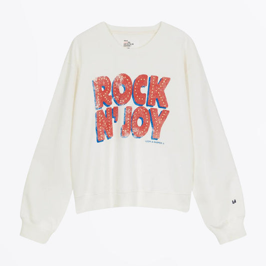 - Sortie Neon Sweatshirt - White