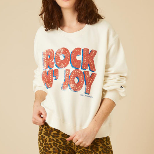 - Sortie Neon Sweatshirt - White