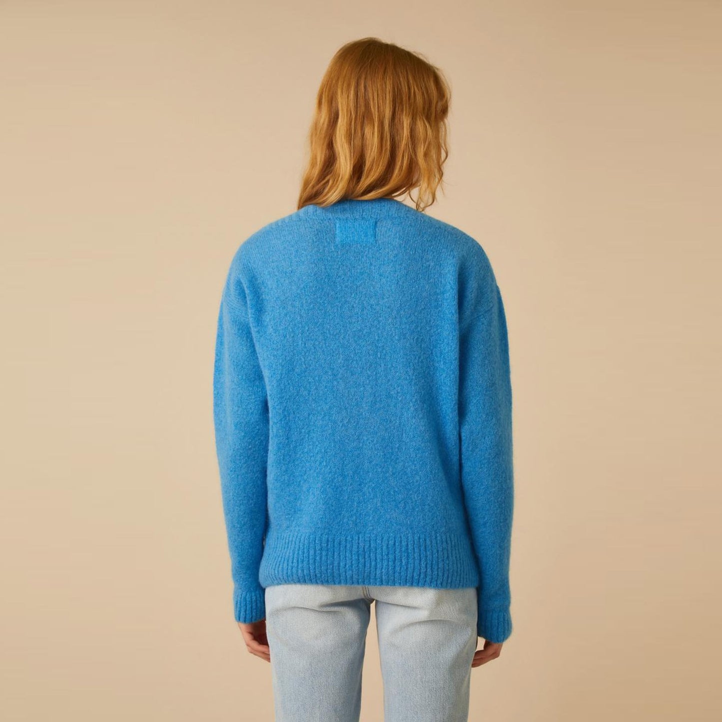- Nous Plain Knit - Blue
