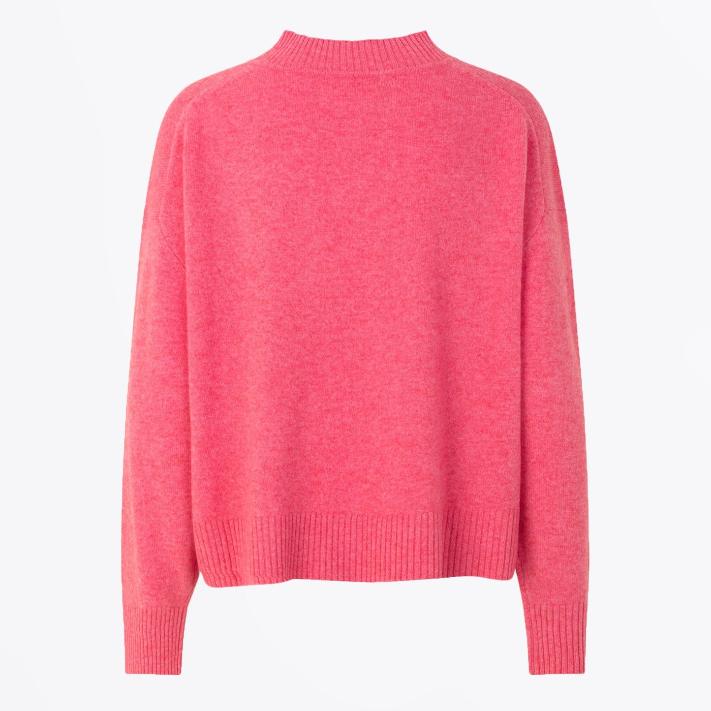 - Amaris V Neck Knit - Honeysuckle