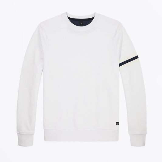 - Moore Crew Neck Sweater - Pure White