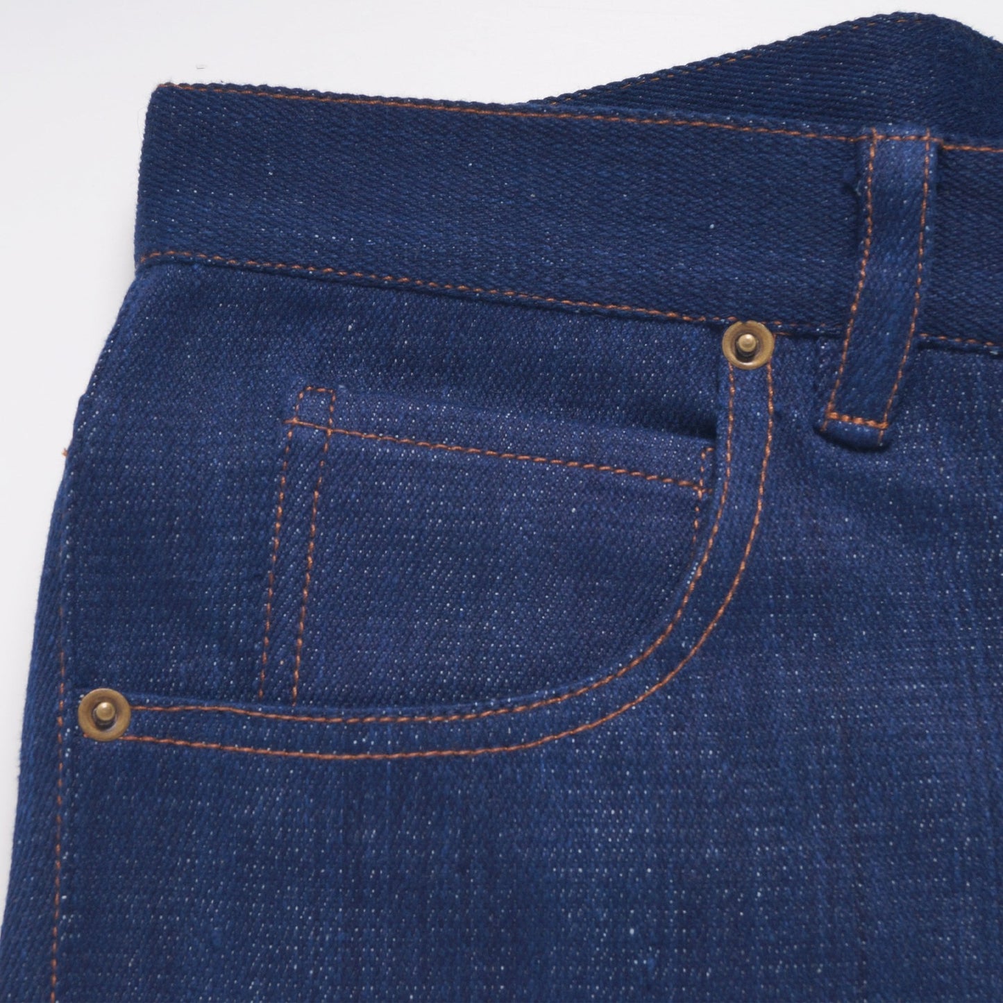 - Omi Handwoven Jeans - Indigo