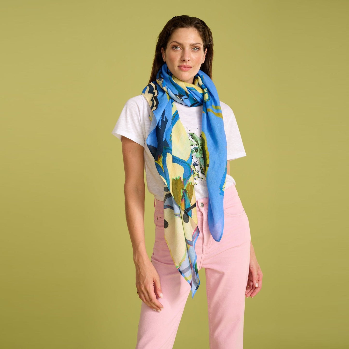 Lily Shawl - Marina Blue