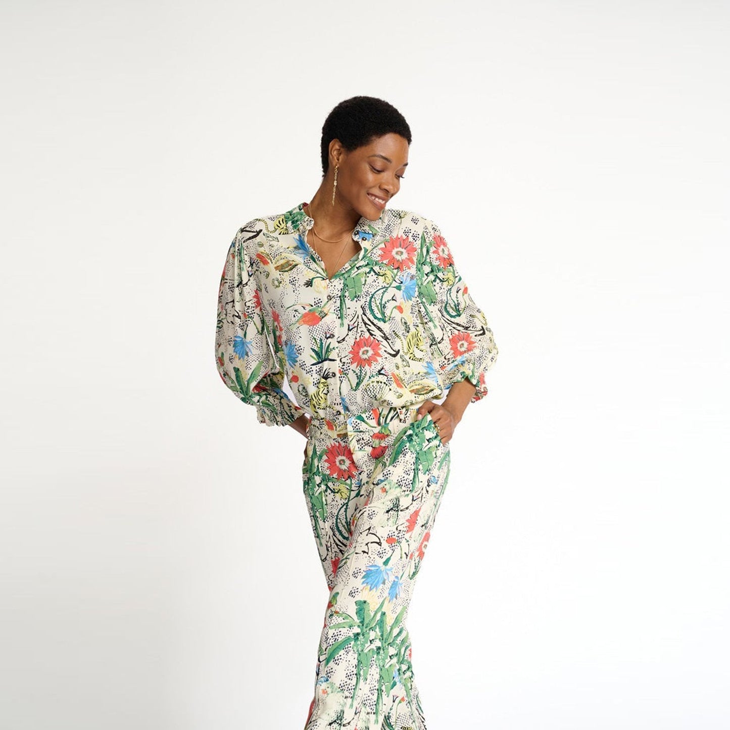 - Wild Empire Blouse - Ivory