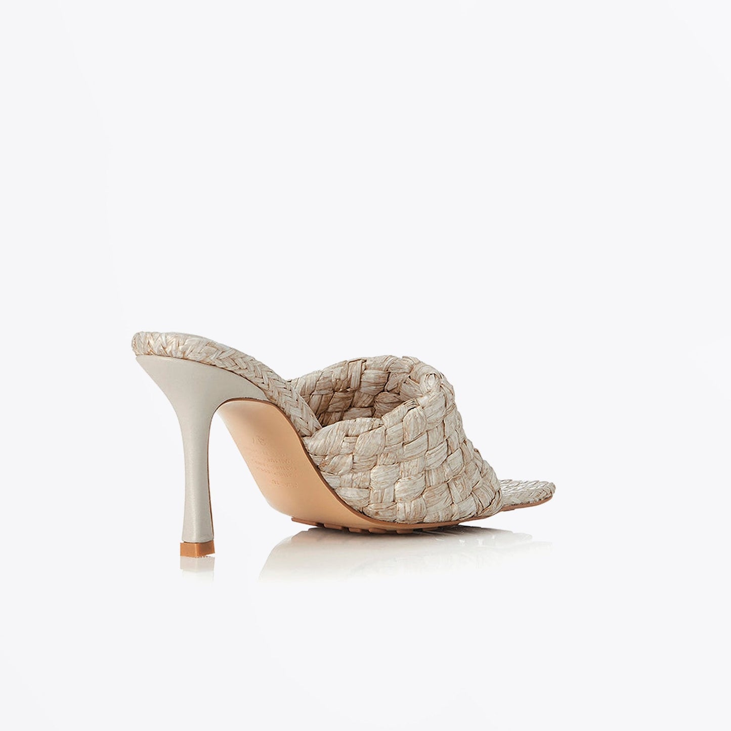 - Lennon High Heel Shoes - Natural