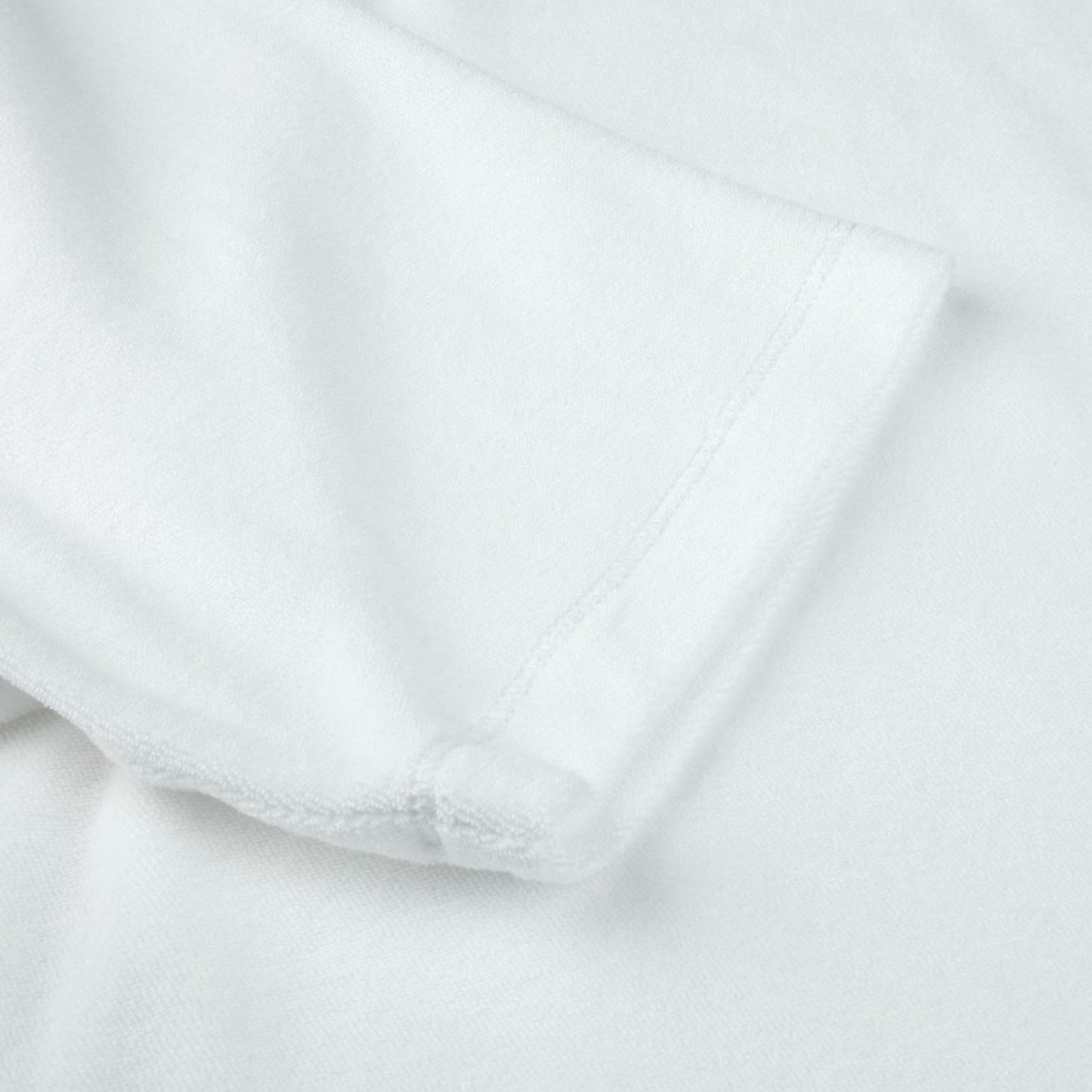 - Towelling Polo Shirt - White