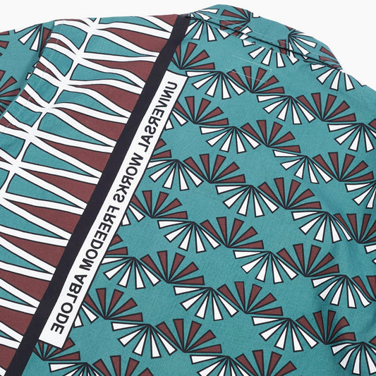 - Freedom Print Road Trip Shirt - Green