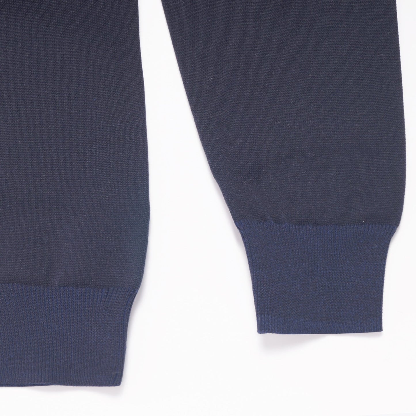 - Amos Knit Zip - Blue Black