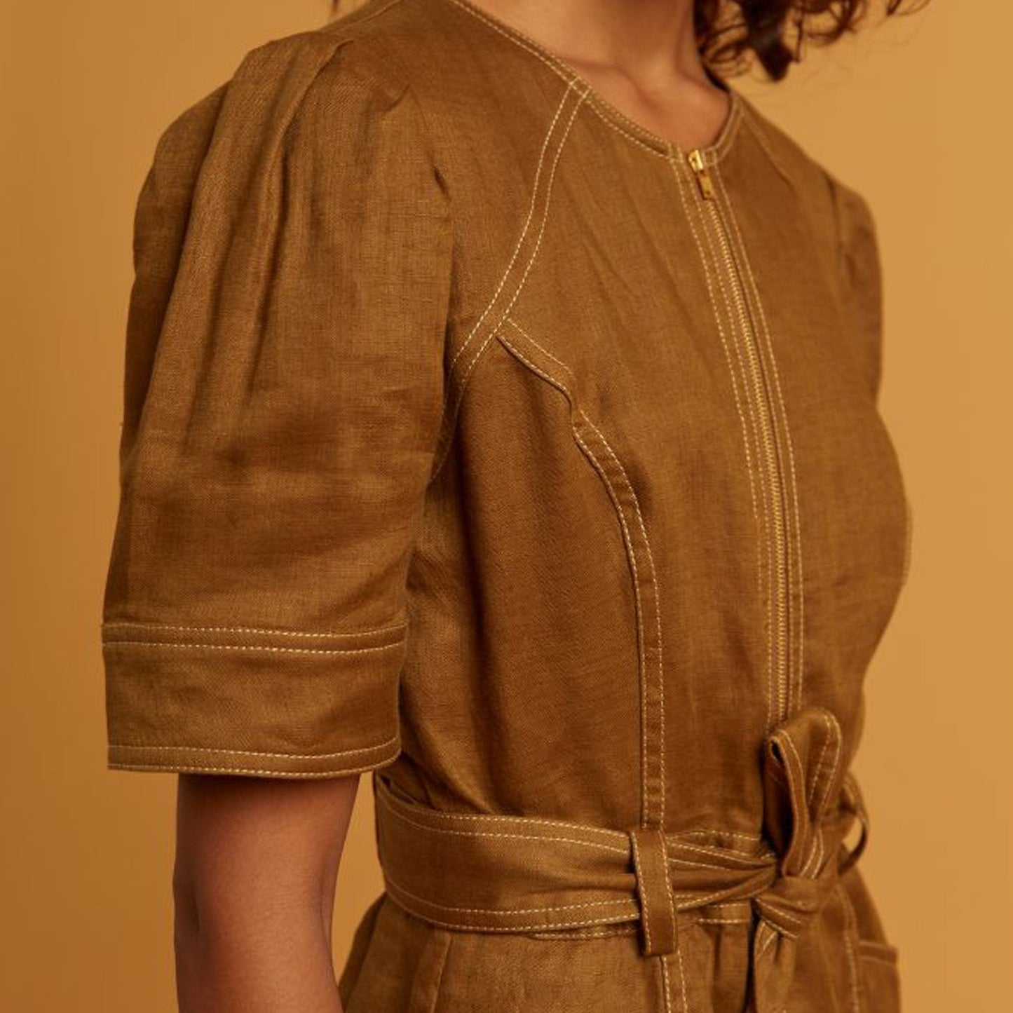 - Oneil Jumpsuit - Tobacco