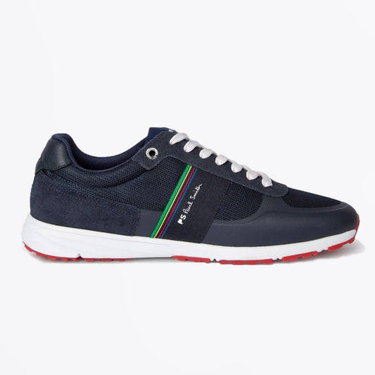 - Ames Huey Mesh Trainers - Dark Navy