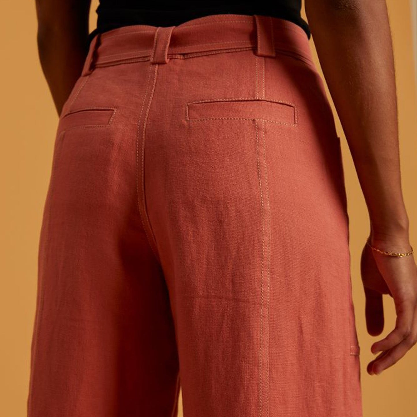 - Ousman Trousers - Rosewood