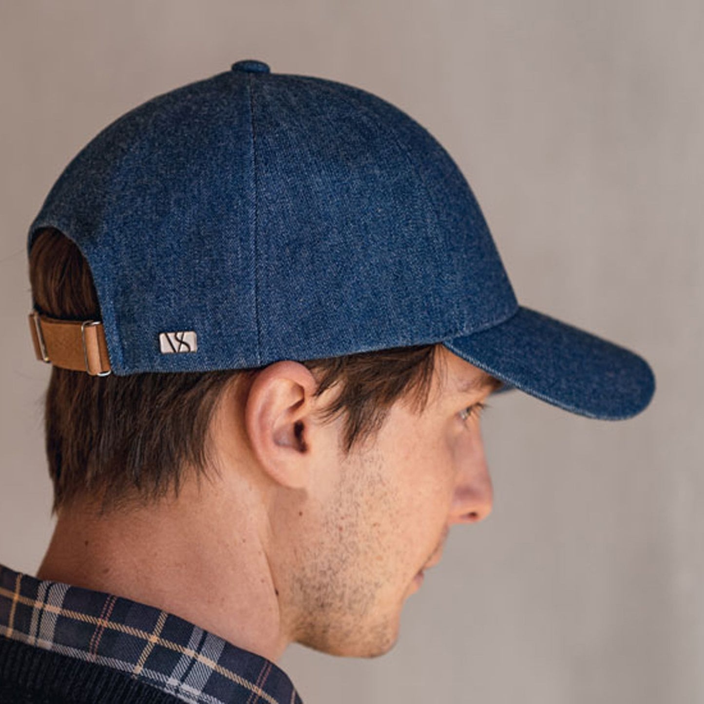 - Raw Blue Denim Cap -