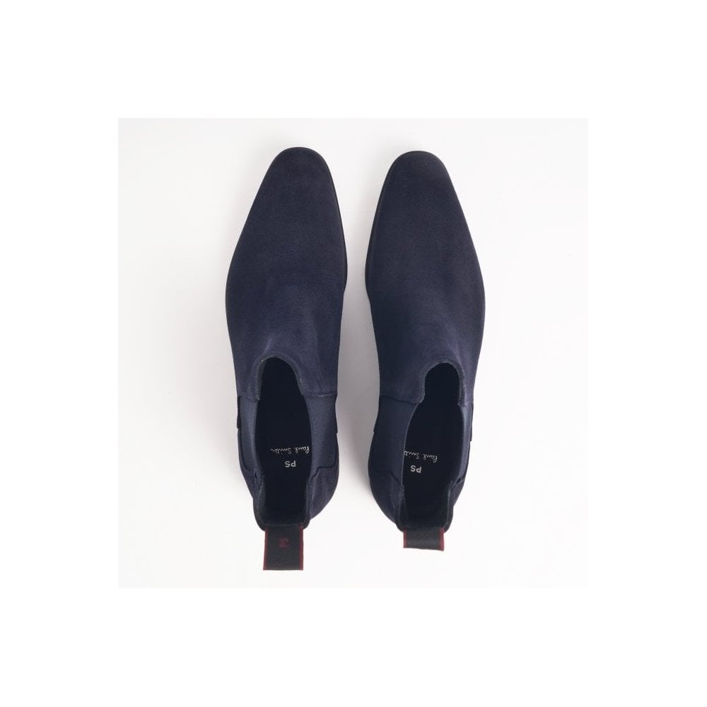 - Suede 'Gerald' Chelsea Boots - Dark Navy