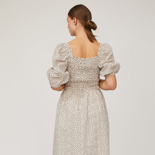 - Avi - Striped Dress - Off White