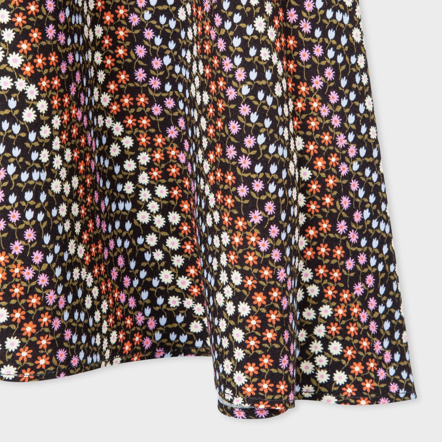 - Summer Flowers Print Dress - Multi