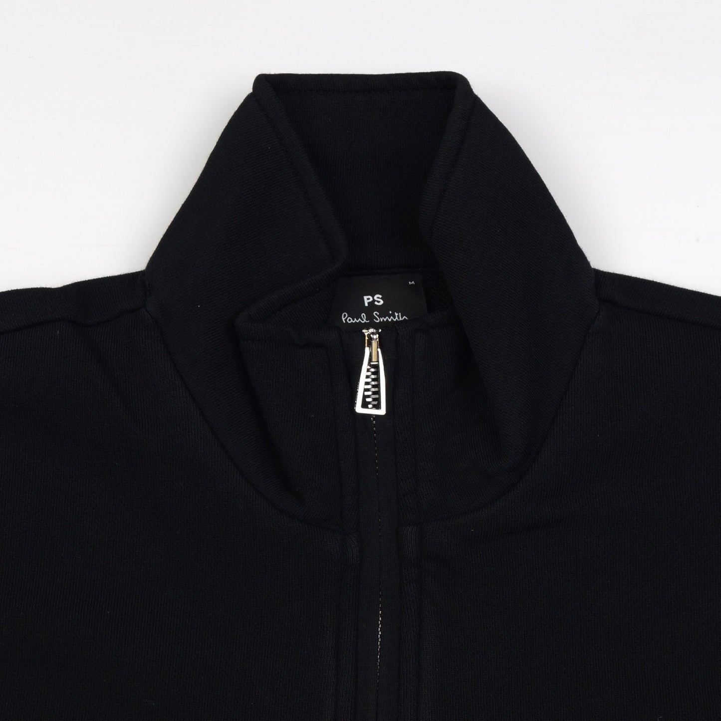 - Zebra Emblem Popover Sweater - Black