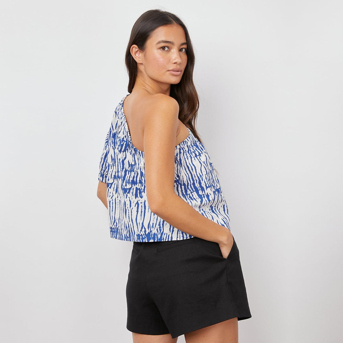 - Jayla Top - Cobalt Shibori