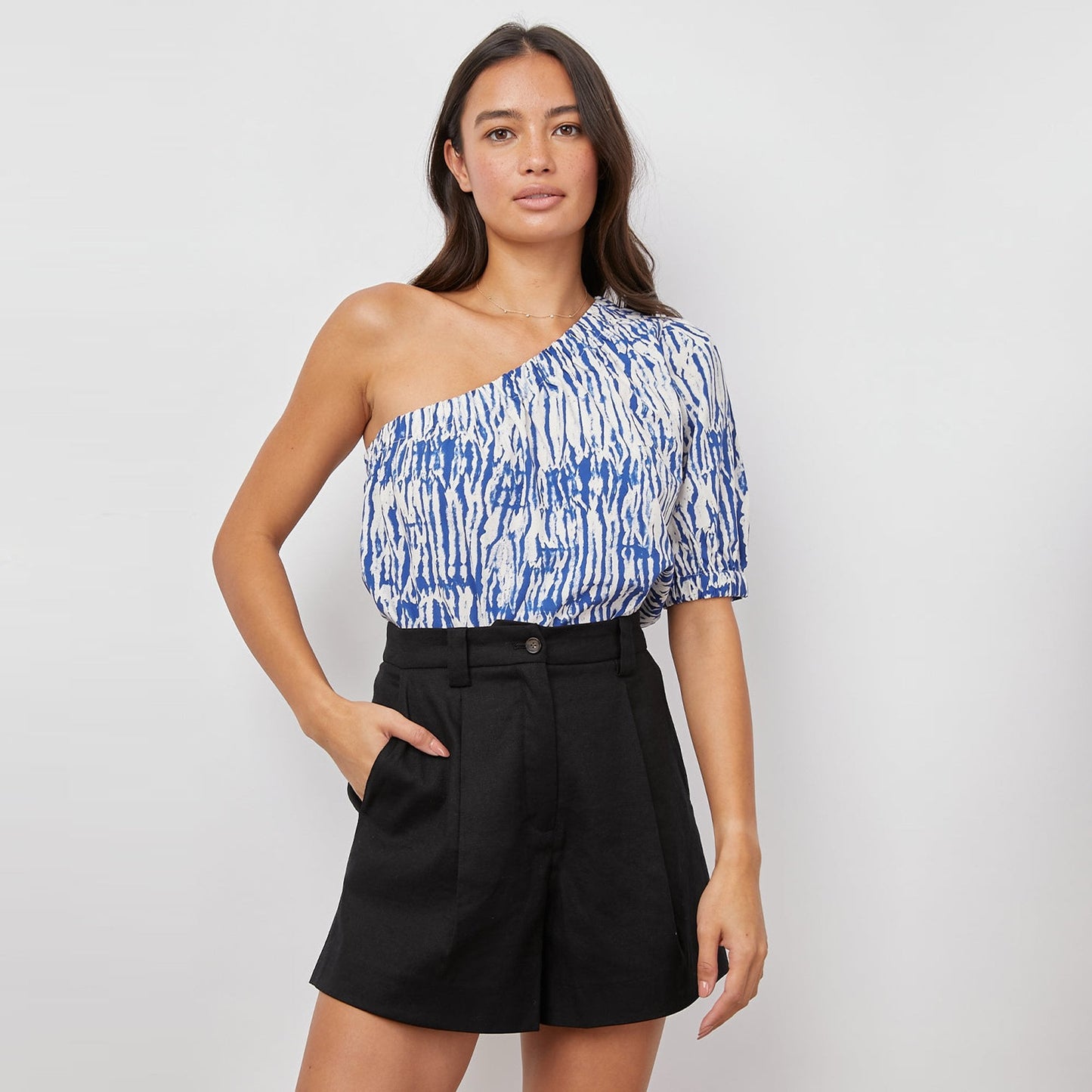 - Jayla Top - Cobalt Shibori