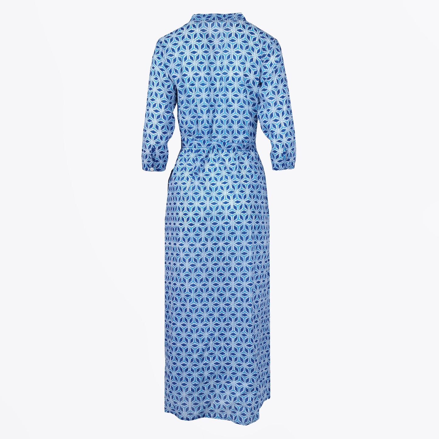 - Dorris Cover Up Dress - Flaxy Blue