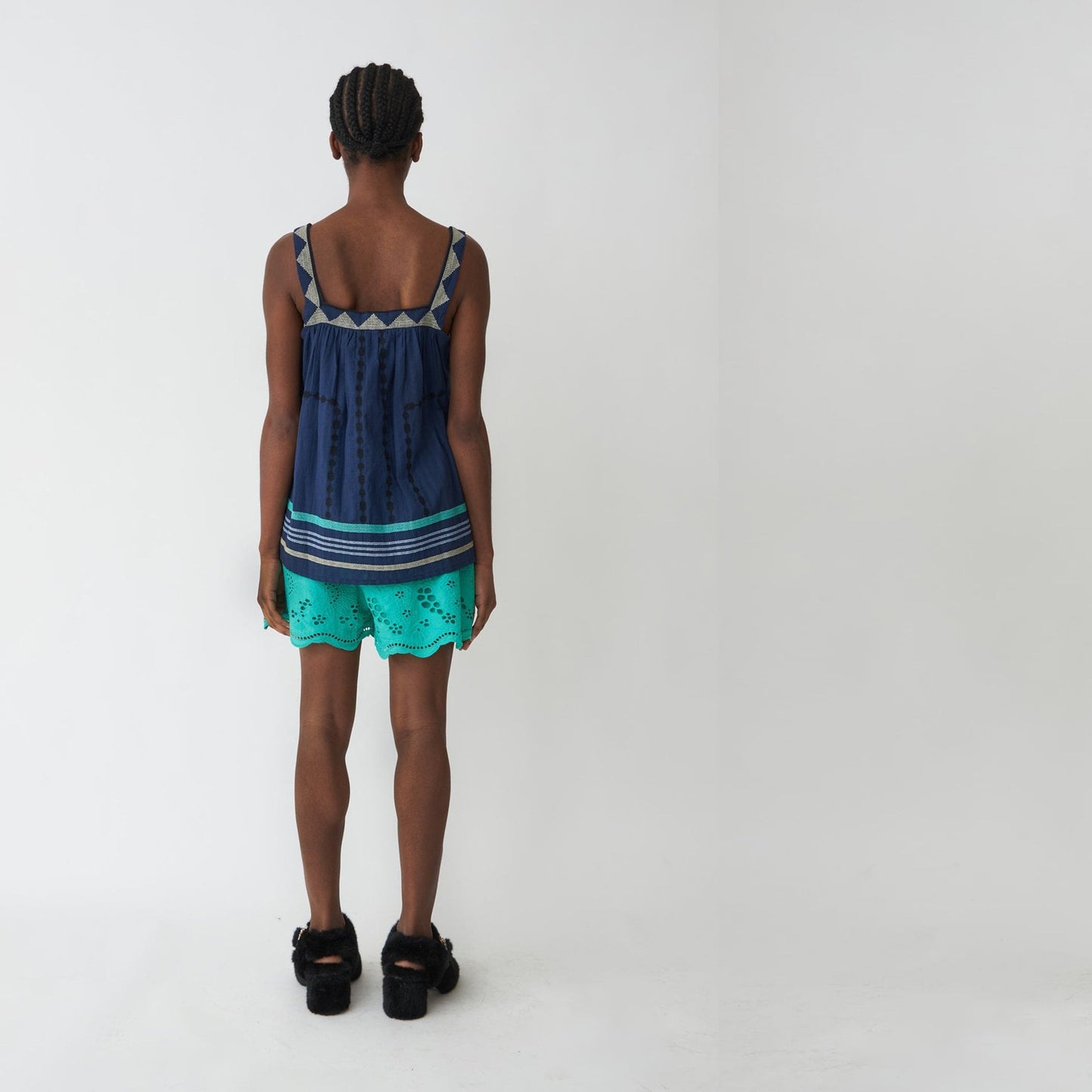 - Levana Top - Blue Sea