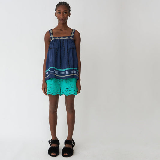 - Levana Top - Blue Sea