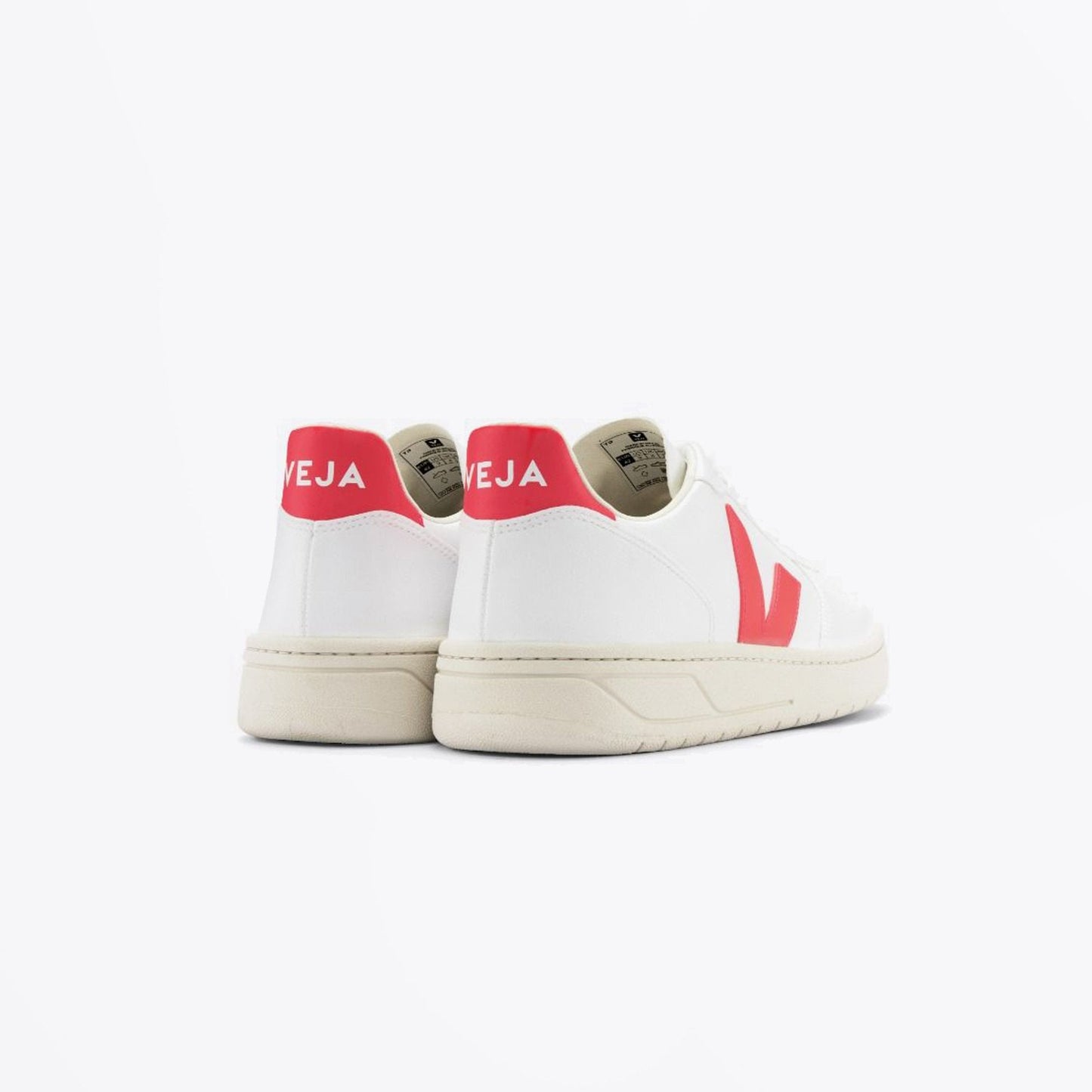 - V-10 CWL Sneakers - White Rose Fluo